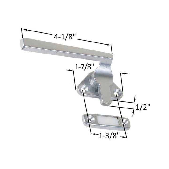 Casement and Awning Window Cam Handle with 1-3/8" Screw Holes