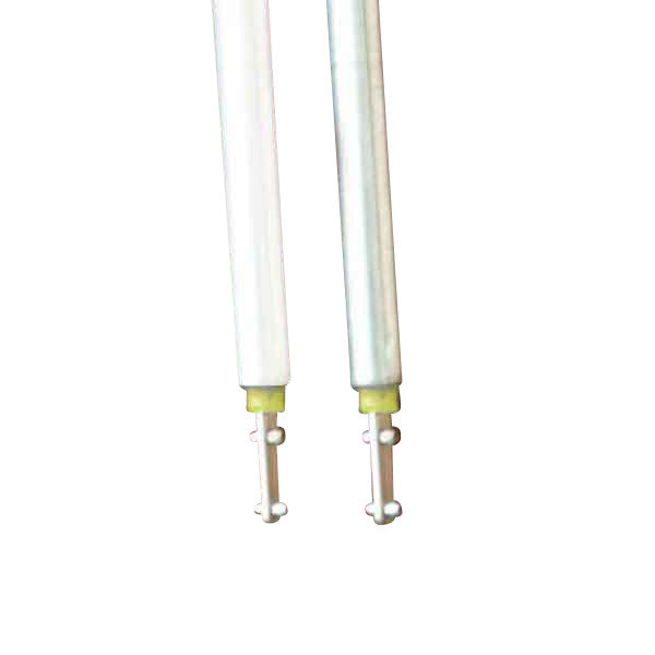 3/8 Inch Spiral Tilt-In Window Balance Rod with Yellow Bearing and Double Pins