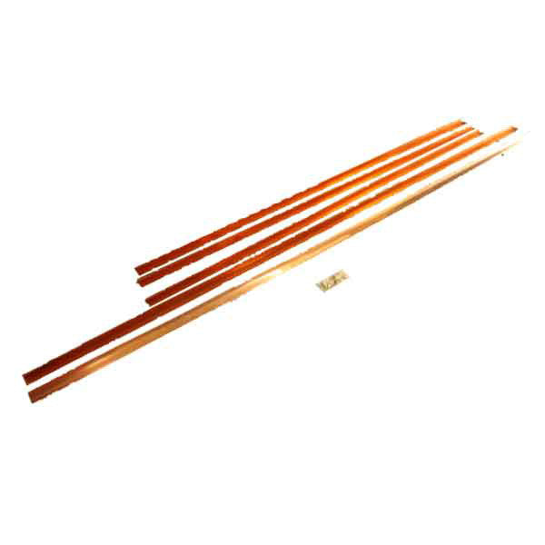 H4 Weatherstrip Kit, 36" x 84" Doors, Bronze