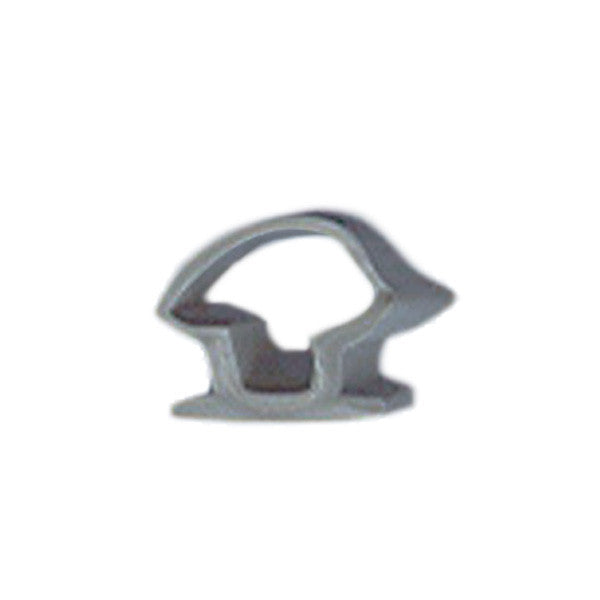 Slide in T-slot 5/16 Hollow Bulb, .312 Dia. - Grey