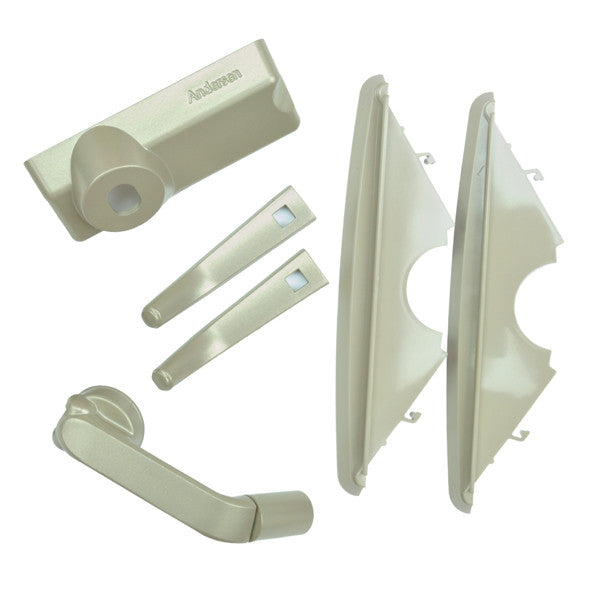 Andersen 400 Series Awning Hardware Package 9031755 Gold Dust Contemporary Folding Hardware Set 1999 to Present