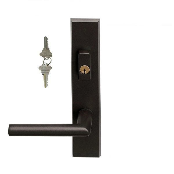 Marvin Contemporary Handle, Active Ultimate Hinged French Door - Interior + Exterior Handles