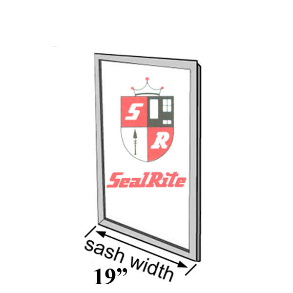 SealRite Primed Wood Casement Sash 16" Width (Glass Width); Glass Not Included