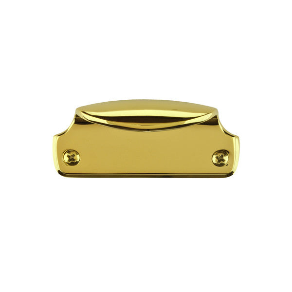 Traditional Sash Hand Lift 9004441 Traditional Sash Hand Lift with Screws - Bright Brass