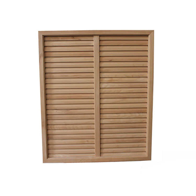 20 x 24 Wood Louver Insert for 1-3/4" Thick Door