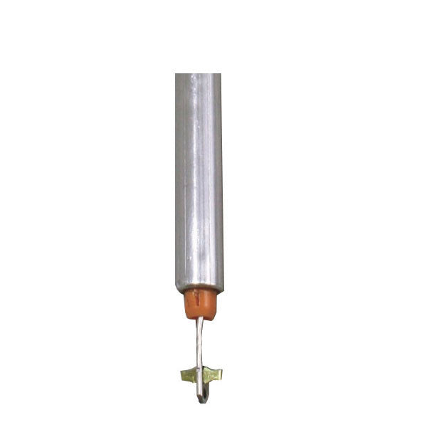 5/8” Spiral Non-Tilt Cross Pin Balance Rod, Red Bearing Extended Rod