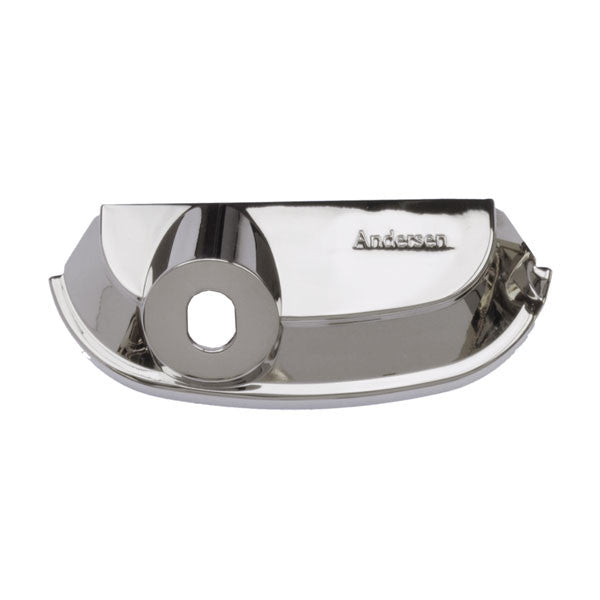 A-Series Casement and Awning Operator Cover 9016083 Traditional Operator Cover - Polished Chrome