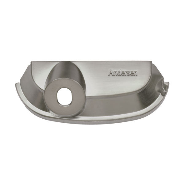 A-Series Casement and Awning Operator Cover 9016079 Traditional Operator Cover - Satin Nickel