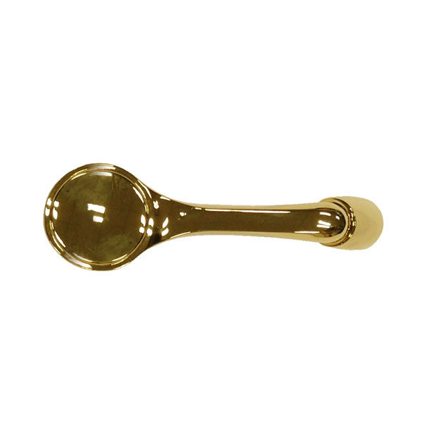 Casement or Awning Operator Handle 9016099 Traditional Folding Operator Handle - Bright Brass (1999 to Present)